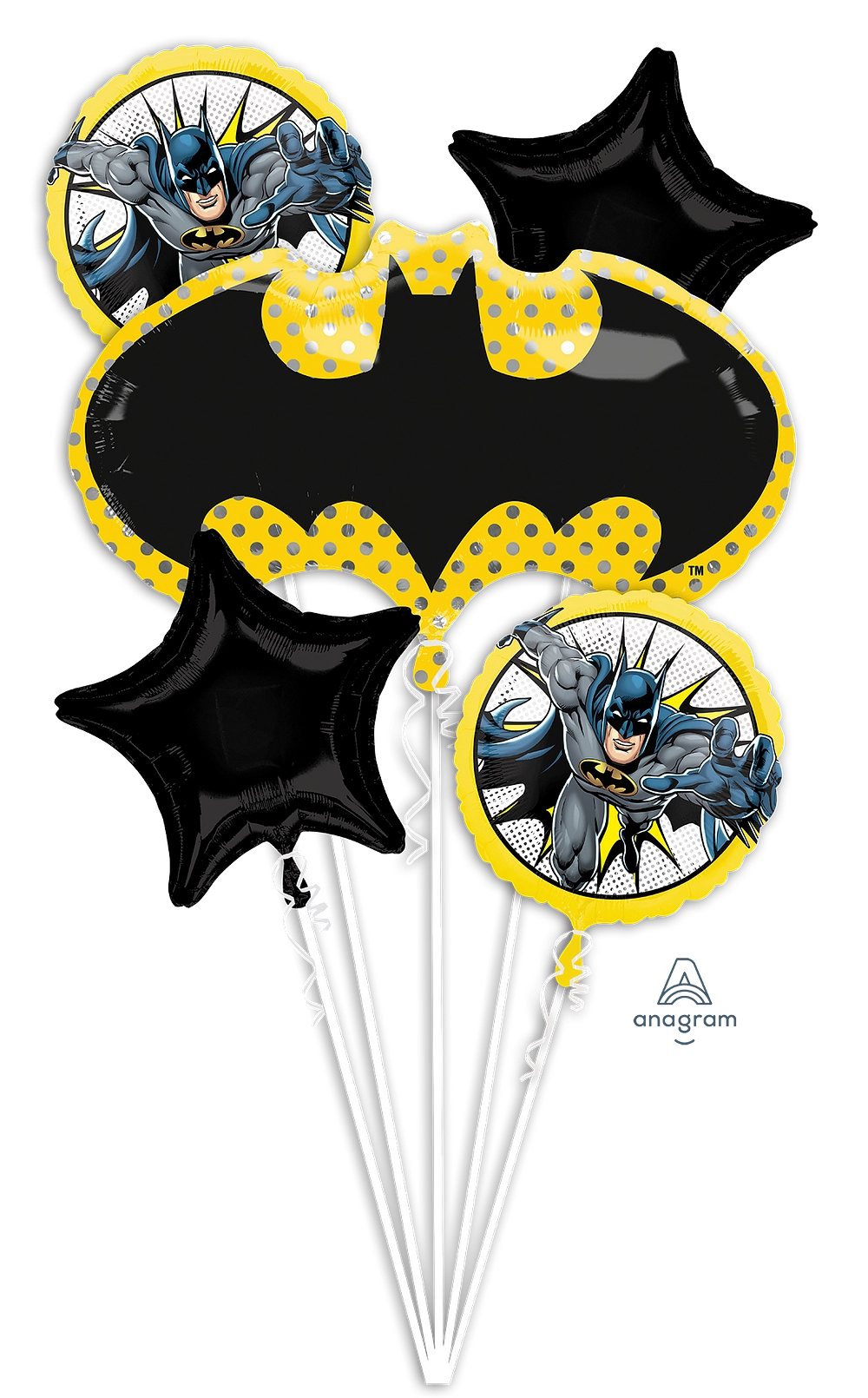 Batman Balloon Bouquet