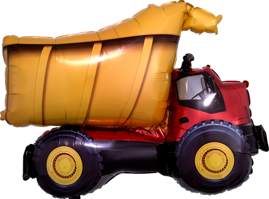 Dump Truck Foil Balloon
