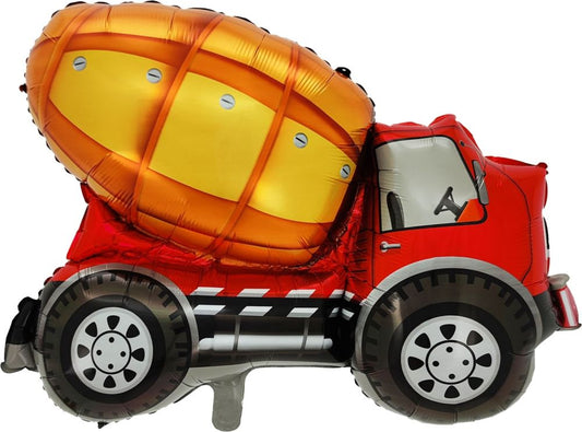 Cement Truck Foil Balloon