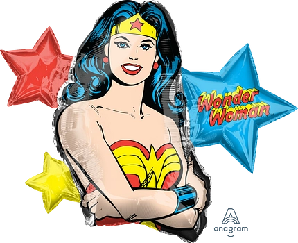 Wonder Woman SuperShape Foil Balloon