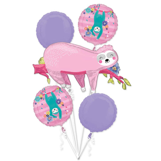 Cute Sloth Balloon Bouquet