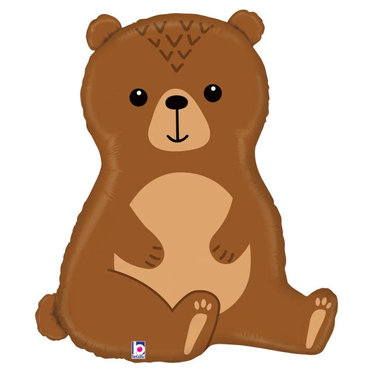 Bear SuperShape Foil Balloon