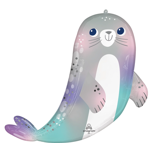 Under The Sea Seal SuperShape Balloon