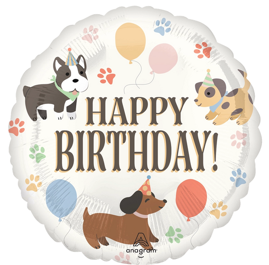 Pawsome Party Foil Balloons