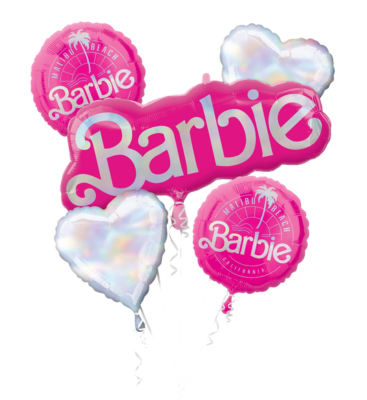 Barbie Balloon Bouquet