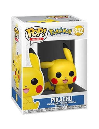 Funko POP! Games Pokemon Pikachu Sitting Vinyl Figure