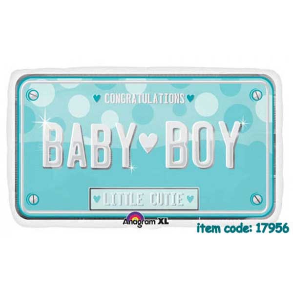 Baby Boy SuperShape Foil Balloon