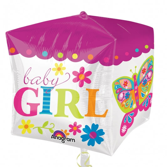 Baby Girl Block Balloon