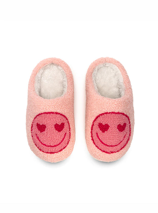 Little kid Happy Face Slippers