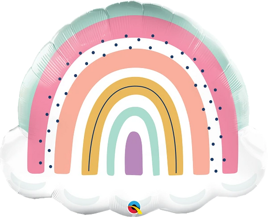 Boho Rainbow SuperShape Balloon