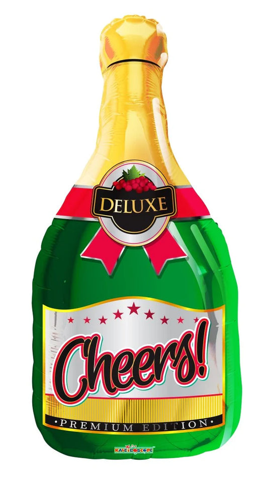 Cheers Bottle SuperShape Balloon