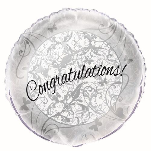 Victorian Wedding Foil Balloon