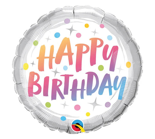Happy Birthday Foil Balloon