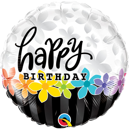 Happy Birthday Band of Flowers