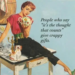 CRAPPY GIFTS cocktail napkins