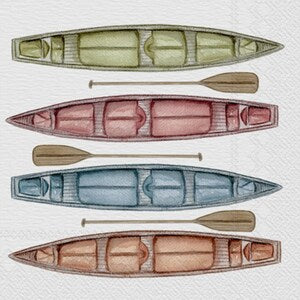 Canoe Paper Napkins- Set