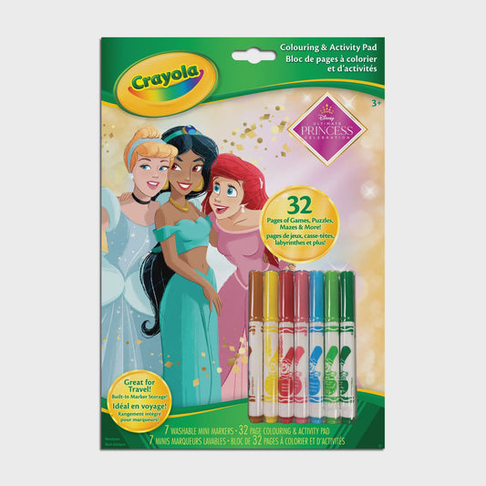 Crayola Disney princess colouring & activity book