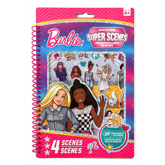 Barbie Puffy Stickers