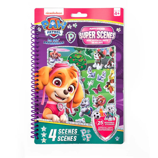 Paw Patrol Puffy Stickers