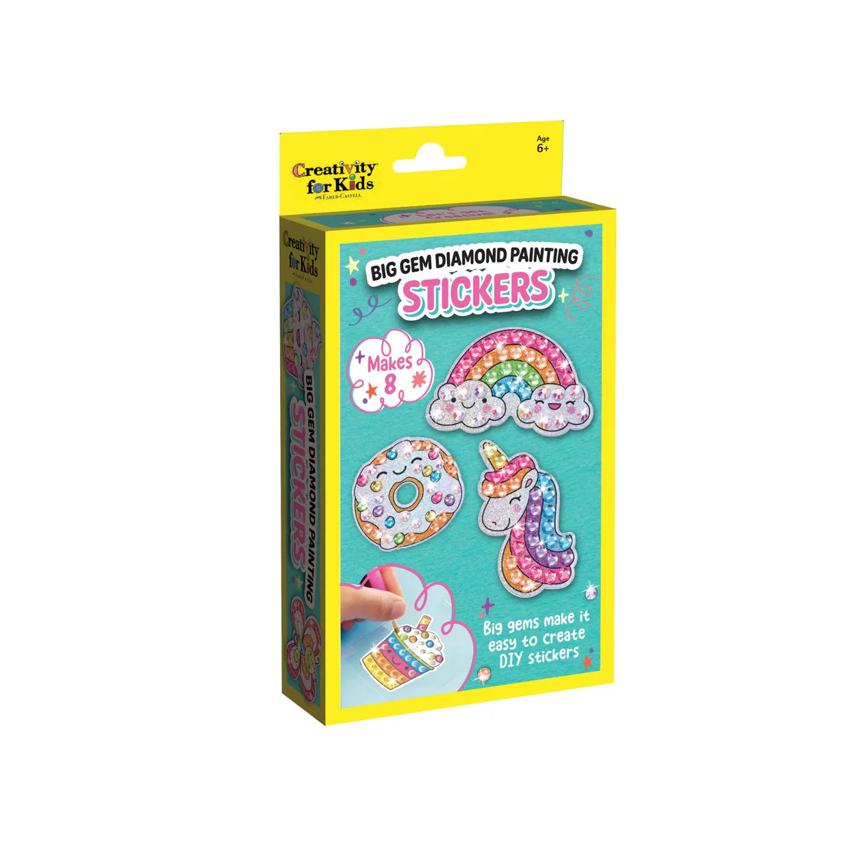 CREATIVITY FOR KIDS - BIG GEM DIAMOND PAINTING STICKERS