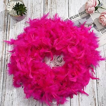 Fancy feather boa