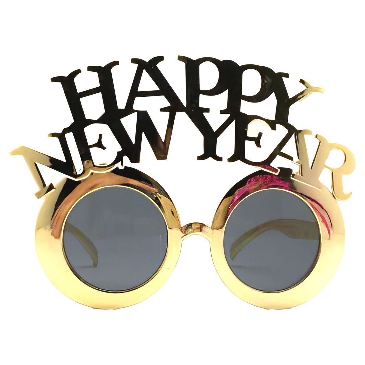 Happy new year eye glasses