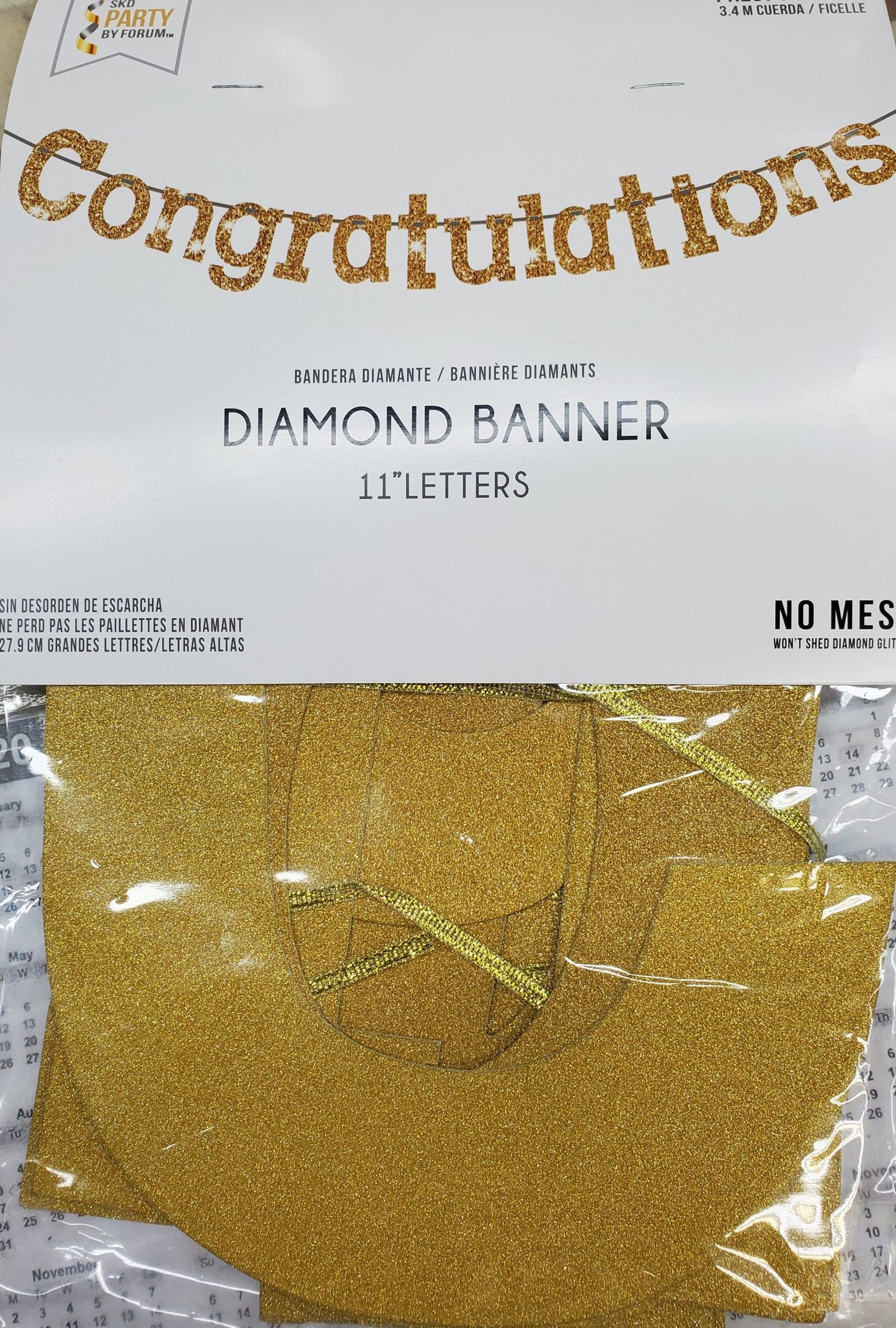 Congratulations banner