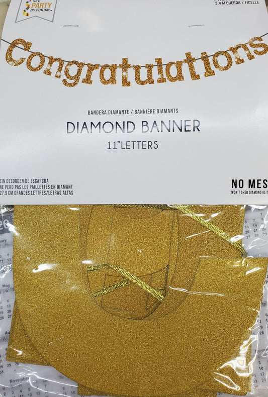 Congratulations banner