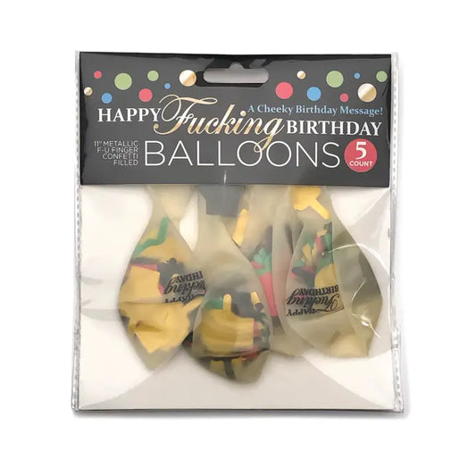 Happy fucking birthday balloons