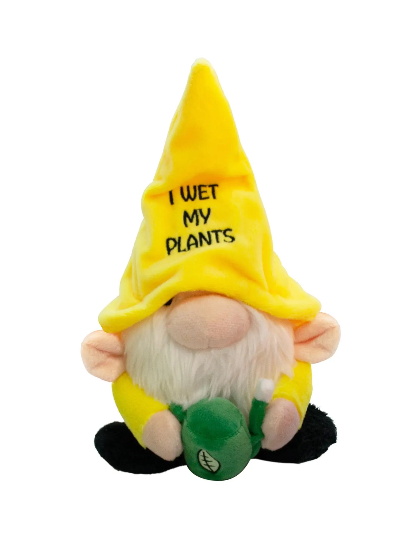 Punchkins Plush Gifts - "I Wet My Plants" Funny Plush White Elephant Gift Gnome Plushie
