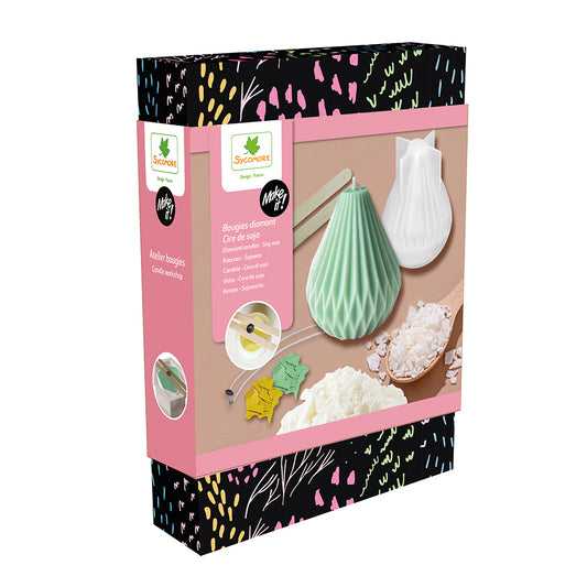 Make it! - Diamond Candles - Soy wax