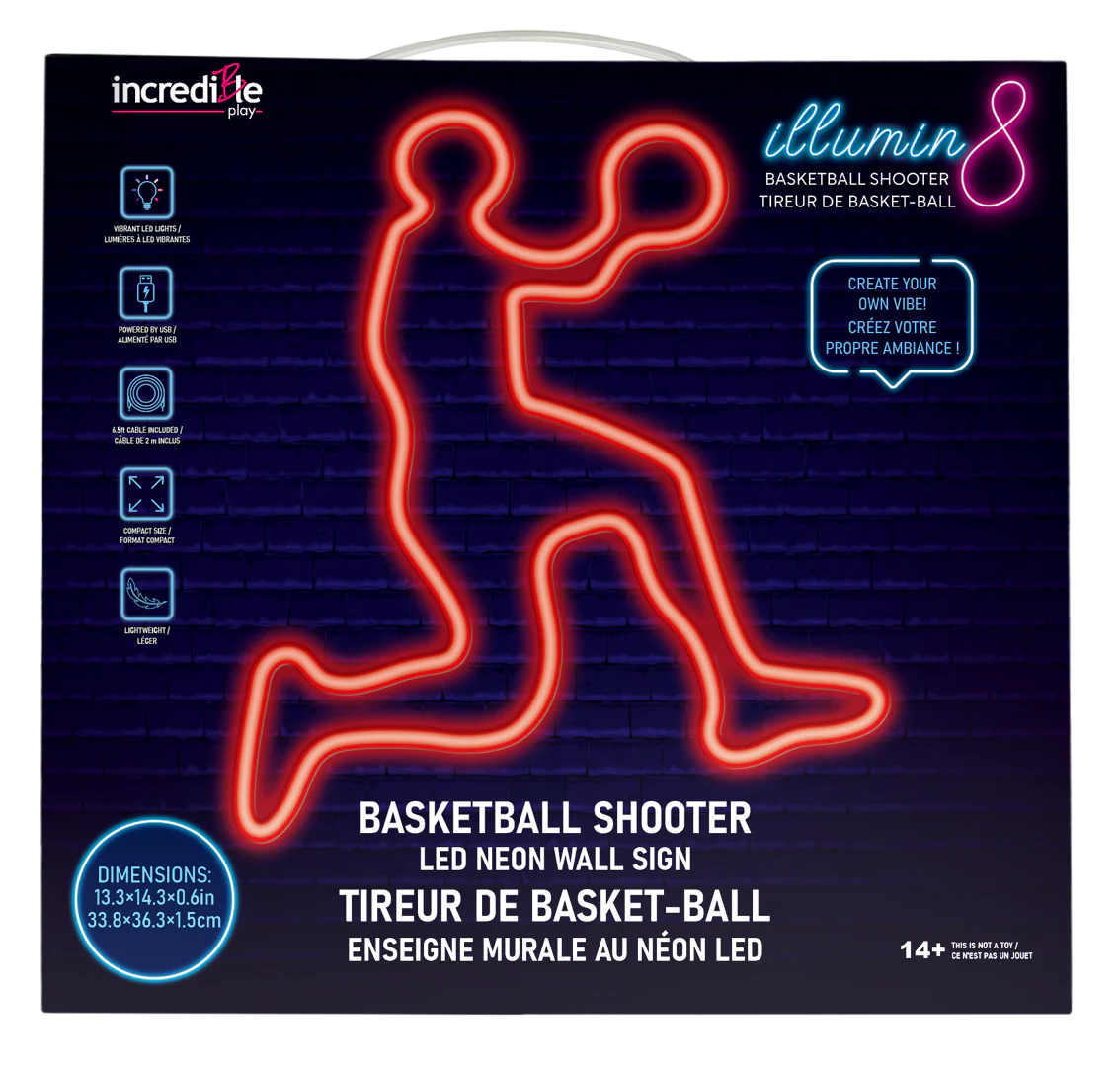 Basketball Shooter Neon Sign