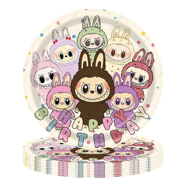 LABUBU DINNER PLATES