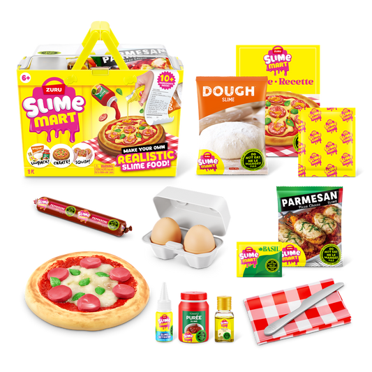 Slime Mart - Small Basket, Fast Food - PIZZA