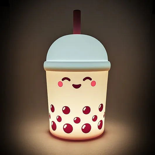 Bubble Tea Light – Soft-Touch Colour-Changing Novelty Lamp