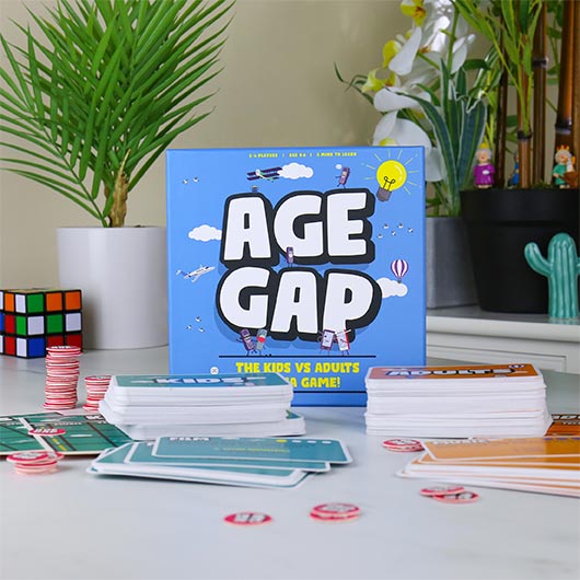 Age gap Trivia Card Game