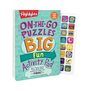 On-the-Go Puzzles Big Fun Activity Pad