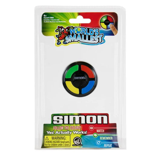 Super Impulse World's Smallest Simon for Adults Board Games