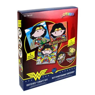 Diamond Dotz Wonder Woman Multi-Piece Kit - 5.9" x 5.9"
