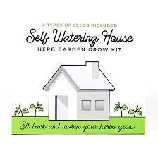 Self Watering House Herb Kit
