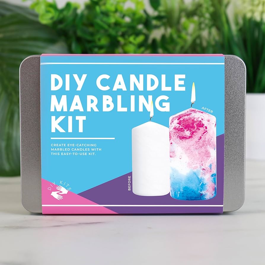 DIY Candle Marbling Kit | Candle Dye Kit | Craft Gift Set