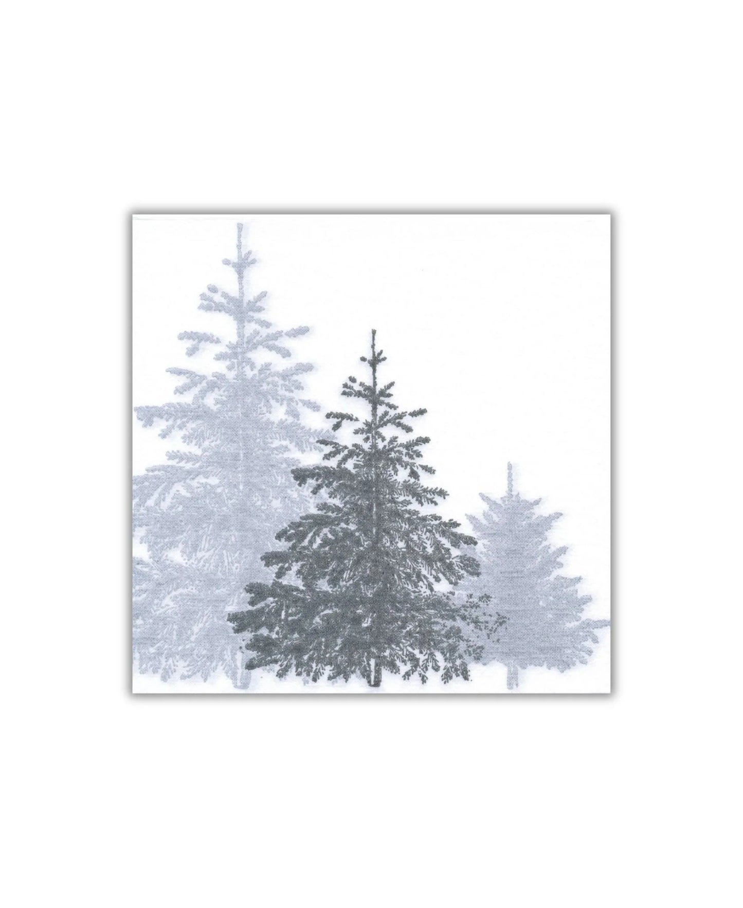 FRANCOISE PAVIOT "SILVER FOREST " DINNER NAPKIN