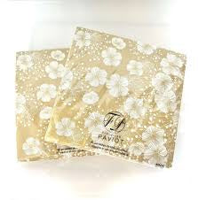FRANCOISE PAVIOT "PERCE NEIGE" DINNER NAPKIN