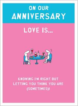 On our Anniversary