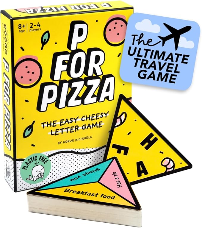 P for Pizza - The Easy Cheesy Letter Game