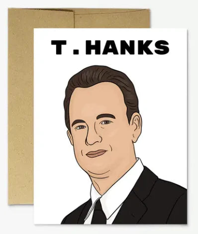 T. Thanks card