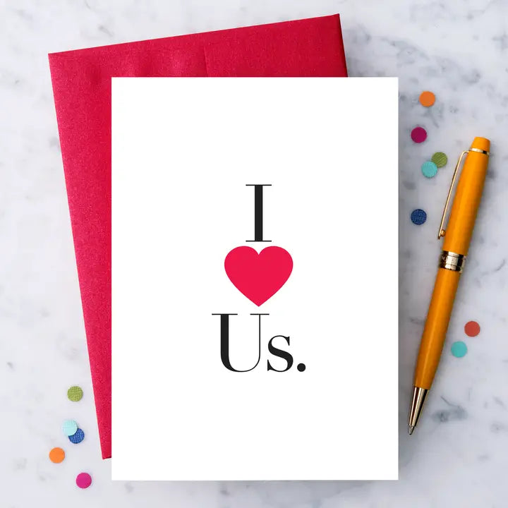 I love us card