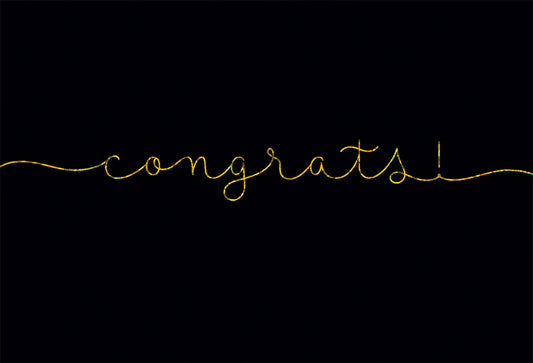 Congrats