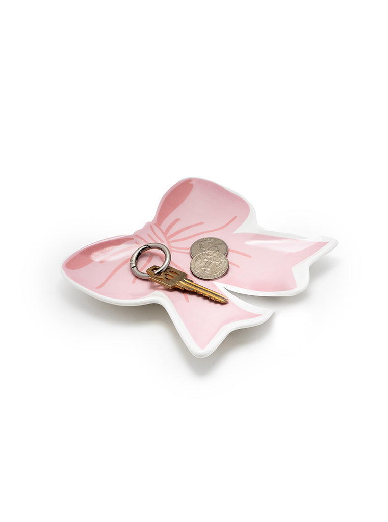 Pink Bow Tray