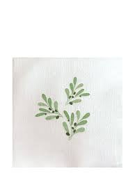 OLIVE BRANCH DINNER NAPKIN (40 X 40CM)